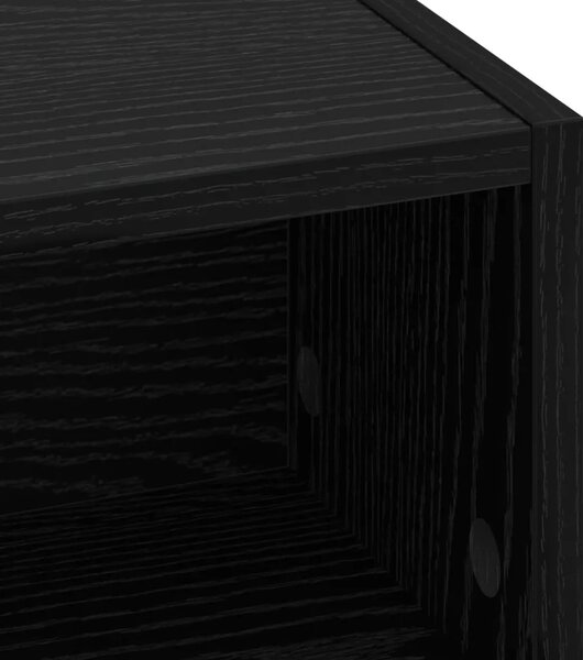 Stol s pohranom Crni hrast 80 x 50 x 91 cm - Crni hrast 80 x 50 x 91 cm