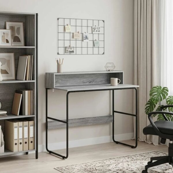 Stol s pohranom Siva Sonoma 100 x 50 x 91 cm - Siva Sonoma 100 x 50 x 91 cm