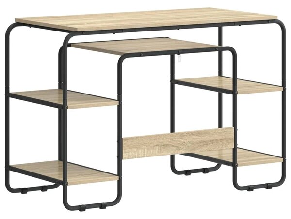 Stol s pohranom Hrast sonoma 113 5 x 52 x 75 5 cm - Hrast sonoma