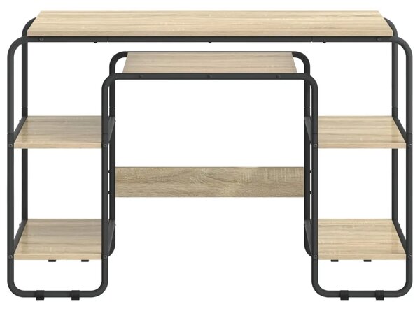Stol s pohranom Hrast sonoma 113 5 x 52 x 75 5 cm - Hrast sonoma