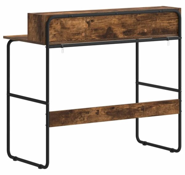 Stol s pohranom Dimljeni hrast 100 x 50 x 91 cm - Dimljeni hrast 100 x 50 x 91 cm