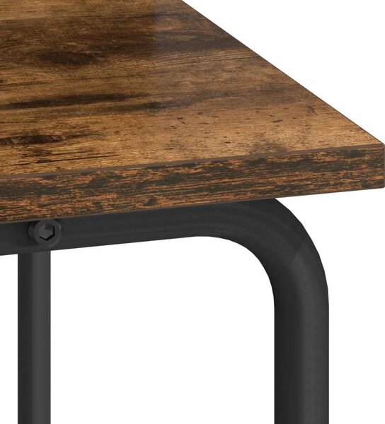Stol s pohranom Dimljeni hrast 100 x 50 x 91 cm - Dimljeni hrast 100 x 50 x 91 cm