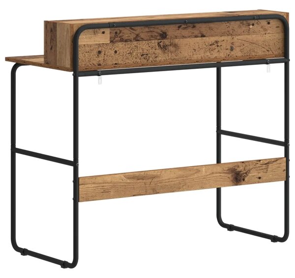 Stol s pohranom Staro drvo 100 x 50 x 91 cm - Staro drvo 100 x 50 x 91 cm