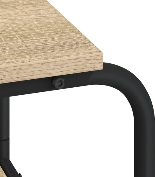 Stol s pohranom Hrast sonoma 113 5 x 52 x 75 5 cm - Hrast sonoma