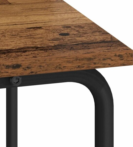 Stol s pohranom Staro drvo 60 x 50 x 91 cm - Staro drvo 60 x 50 x 91 cm