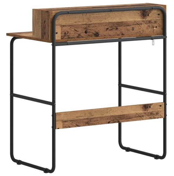 Stol s pohranom Staro drvo 80 x 50 x 91 cm - Staro drvo 80 x 50 x 91 cm