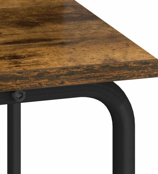 Stol s pohranom Dimljeni hrast 60 x 50 x 91 cm - Dimljeni hrast 60 x 50 x 91 cm