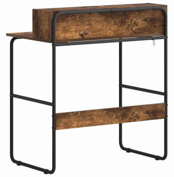 Stol s pohranom Dimljeni hrast 80 x 50 x 91 cm - Dimljeni hrast 80 x 50 x 91 cm