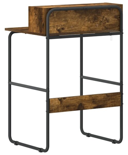 Stol s pohranom Dimljeni hrast 60 x 50 x 91 cm - Dimljeni hrast 60 x 50 x 91 cm