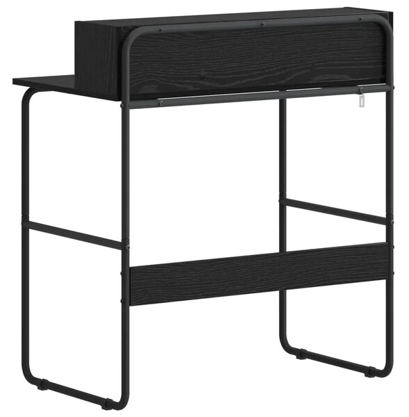 Stol s pohranom Crni hrast 80 x 50 x 91 cm - Crni hrast 80 x 50 x 91 cm