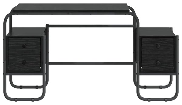 Stol s pohranom Crni hrast 145 x 50 x 75 cm - Crni hrast