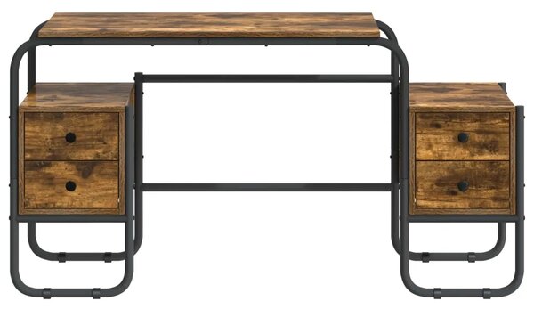 Stol s pohranom Dimljeni hrast 145 x 50 x 75 cm - Dimljeni hrast