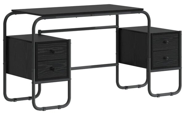 Stol s pohranom Crni hrast 145 x 50 x 75 cm - Crni hrast