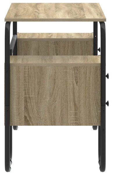 Stol s pohranom Hrast sonoma 145 x 50 x 75 cm - Hrast sonoma