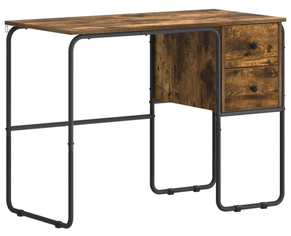 Stol s pohranom Dimljeni hrast 100 x 50 x 75 cm - Dimljeni hrast