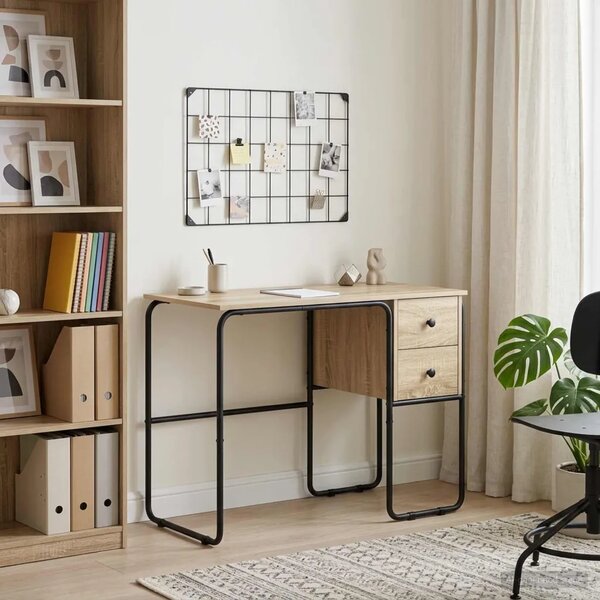 Stol s pohranom Hrast sonoma 100 x 50 x 75 cm - Hrast sonoma