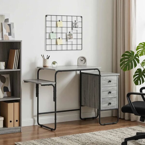 Stol s pohranom Siva Sonoma 120 x 50 x 75 cm - Siva Sonoma