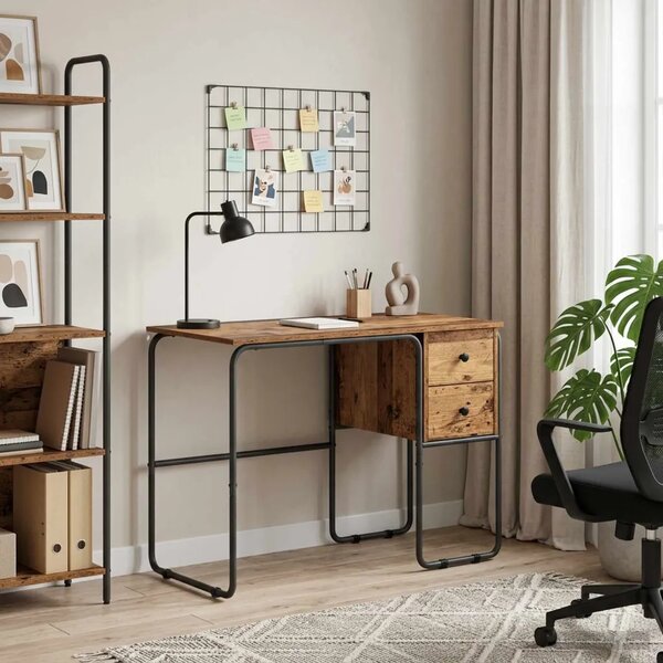 Stol s pohranom Staro drvo 100 x 50 x 75 cm - Staro drvo