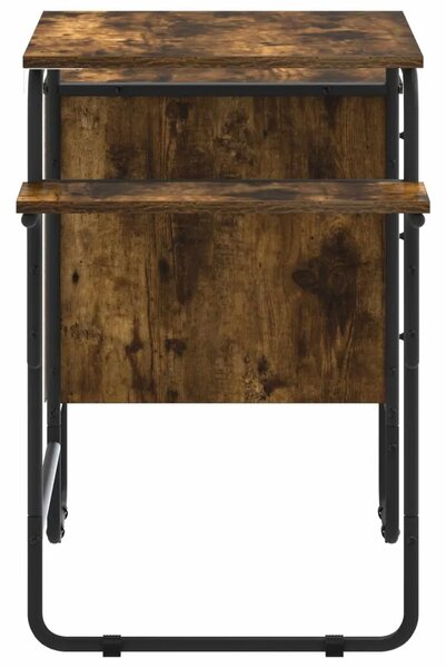Stol s pohranom Dimljeni hrast 120 x 50 x 75 cm - Dimljeni hrast