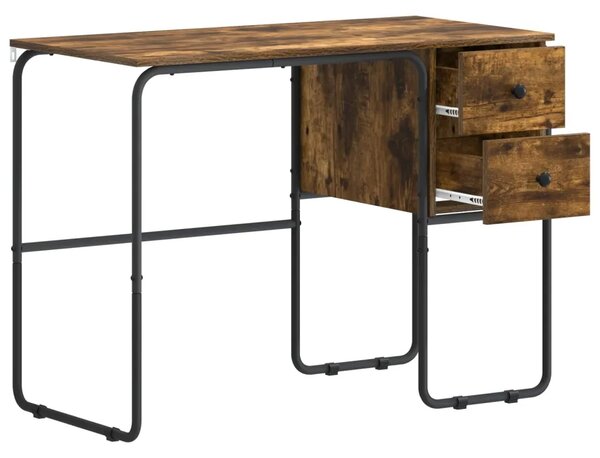 Stol s pohranom Dimljeni hrast 100 x 50 x 75 cm - Dimljeni hrast