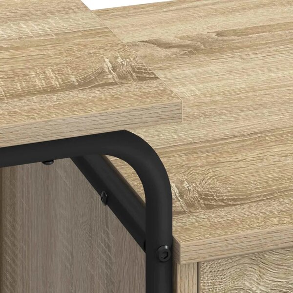 Stol s pohranom Hrast sonoma 120 x 50 x 75 cm - Hrast sonoma