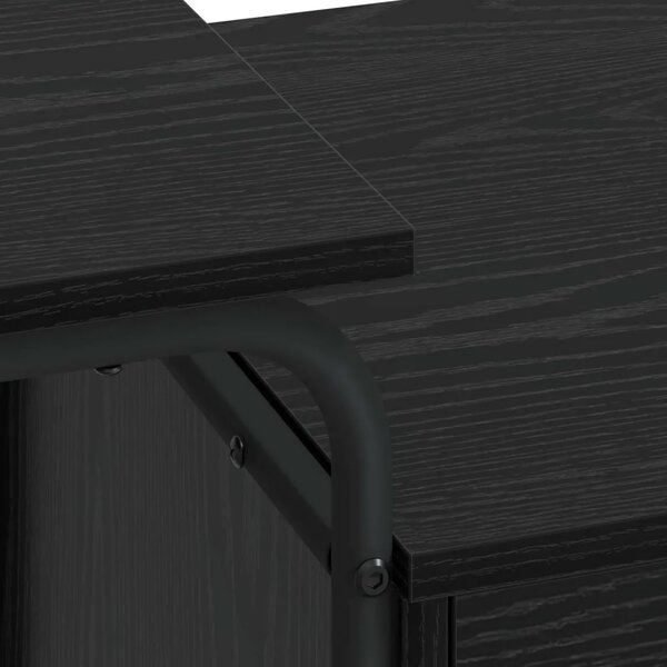 Stol s pohranom Crni hrast 120 x 50 x 75 cm - Crni hrast