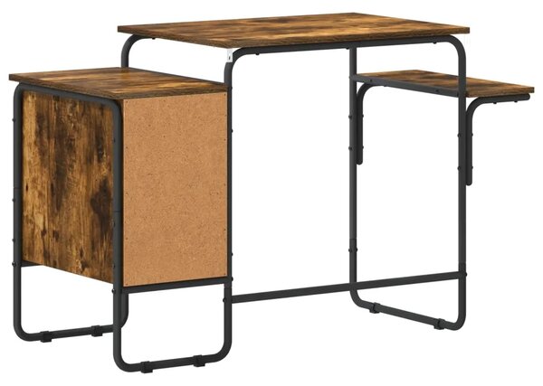 Stol s pohranom Dimljeni hrast 120 x 50 x 75 cm - Dimljeni hrast