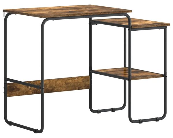 Stol s pohranom Dimljeni hrast 100 x 50 x 75 cm - Dimljeni hrast