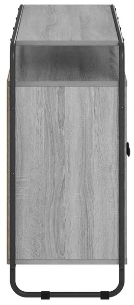 Komoda Siva Sonoma 102 x 35 x 75 cm Konstruirano drvo - Siva Sonoma 102 x 35 x 75 cm