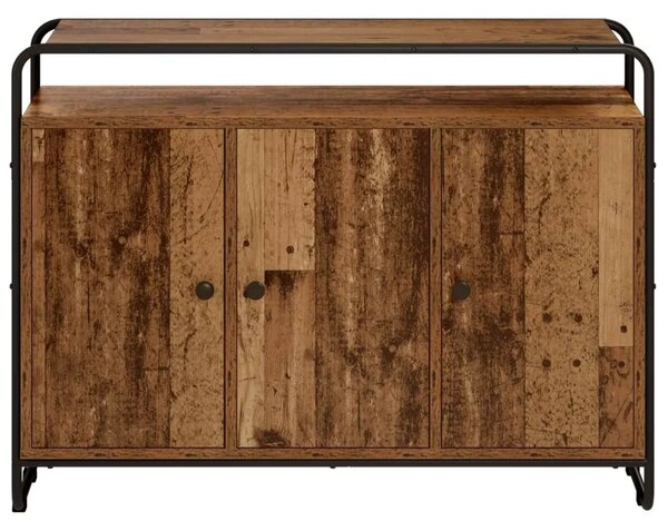 Komoda Staro drvo 102 x 35 x 75 cm Konstruirano drvo - Staro drvo 102 x 35 x 75 cm