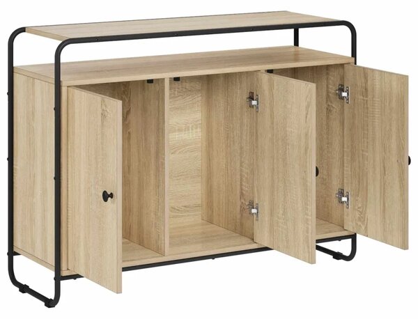 Komoda Hrast sonoma 102 x 35 x 75 cm Konstruirano drvo - Hrast sonoma 102 x 35 x 75 cm