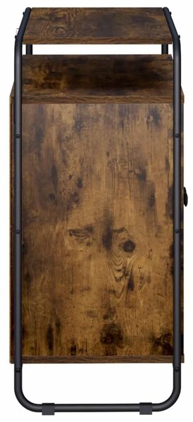 Komoda Dimljeni hrast 68 x 35 x 75 cm Konstruirano drvo - Dimljeni hrast 68 x 35 x 75 cm