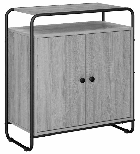 Komoda Siva Sonoma 68 x 35 x 75 cm Konstruirano drvo - Siva Sonoma 68 x 35 x 75 cm
