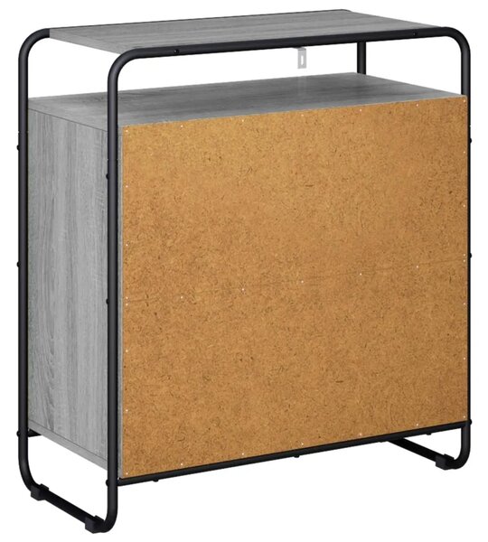 Komoda Siva Sonoma 68 x 35 x 75 cm Konstruirano drvo - Siva Sonoma 68 x 35 x 75 cm