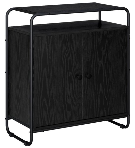 Komoda Crni hrast 68 x 35 x 75 cm Konstruirano drvo - Crni hrast 68 x 35 x 75 cm