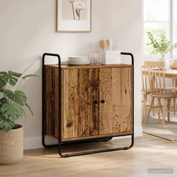 Komoda Staro drvo 68 x 35 x 75 cm Prerađeno drvo - Staro drvo 68 x 35 x 75 cm