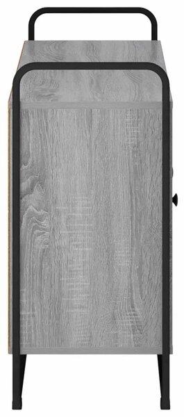 Komoda Siva Sonoma 102 x 35 x 75 cm Prerađeno drvo - Siva Sonoma 102 x 35 x 75 cm