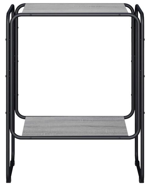 Komoda Siva Sonoma 60 x 38 x 75 cm Prerađeno drvo - Siva Sonoma 60 x 38 x 75 cm