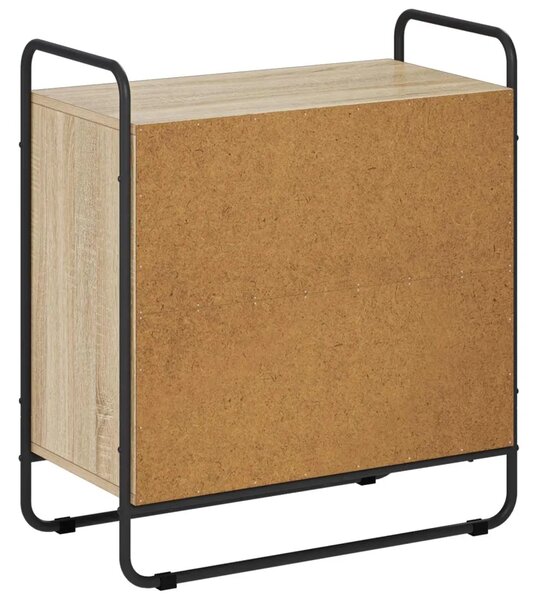 Komoda Hrast sonoma 68 x 35 x 75 cm Prerađeno drvo - Hrast sonoma 68 x 35 x 75 cm