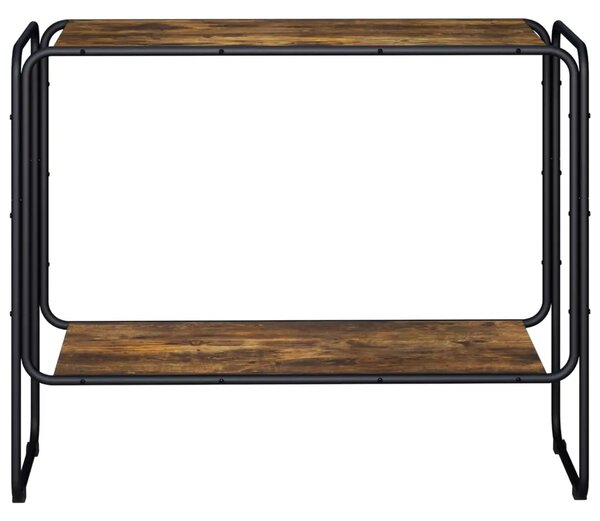 Komoda Dimljeni hrast 93.5 x 38 x 75 cm Prerađeno drvo - Dimljeni hrast 93.5 x 38 x 75 cm