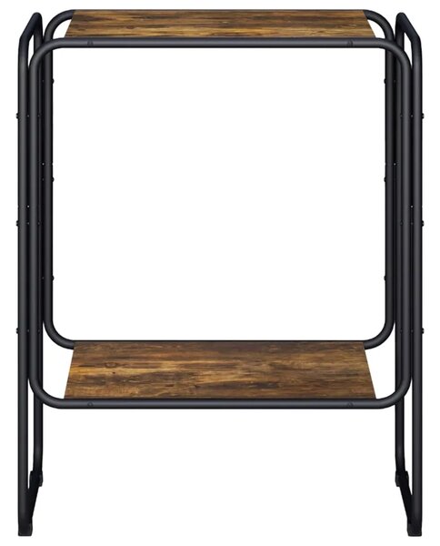 Komoda Dimljeni hrast 60 x 38 x 75 cm Prerađeno drvo - Dimljeni hrast 60 x 38 x 75 cm