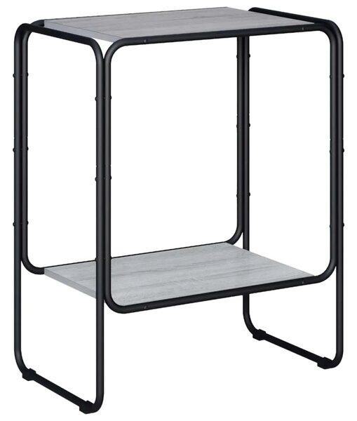 Komoda Siva Sonoma 60 x 38 x 75 cm Prerađeno drvo - Siva Sonoma 60 x 38 x 75 cm