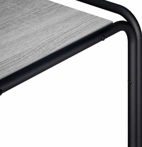 Komoda Siva Sonoma 60 x 38 x 75 cm Prerađeno drvo - Siva Sonoma 60 x 38 x 75 cm
