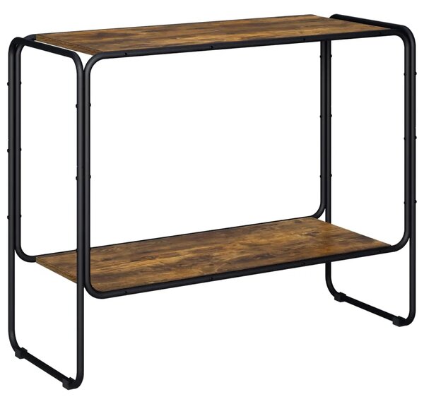 Komoda Dimljeni hrast 93.5 x 38 x 75 cm Prerađeno drvo - Dimljeni hrast 93.5 x 38 x 75 cm