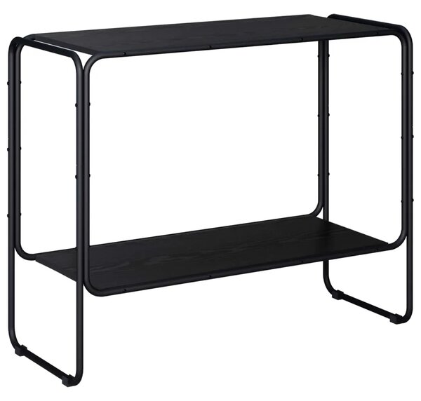 Komoda Crni hrast 93.5 x 38 x 75 cm Prerađeno drvo - Crni hrast 93.5 x 38 x 75 cm