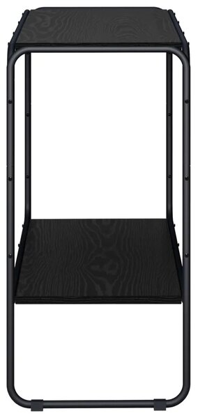 Komoda Crni hrast 93.5 x 38 x 75 cm Prerađeno drvo - Crni hrast 93.5 x 38 x 75 cm