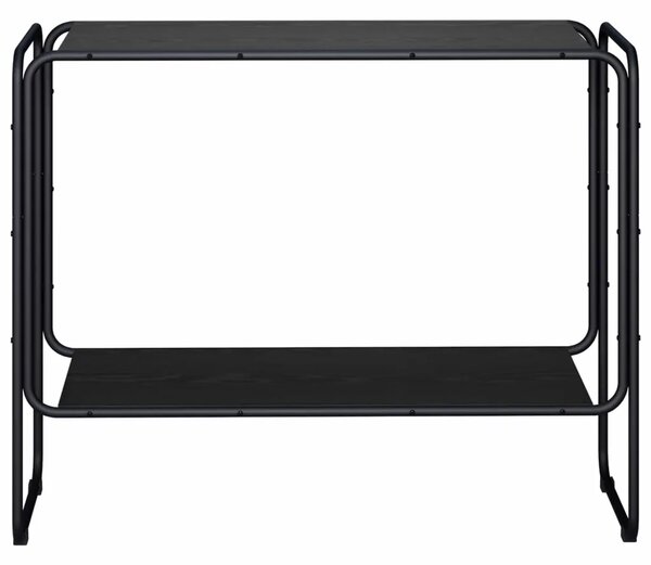 Komoda Crni hrast 93.5 x 38 x 75 cm Prerađeno drvo - Crni hrast 93.5 x 38 x 75 cm