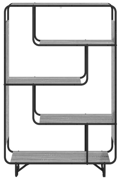 Visoka komoda Siva Sonoma 93 5 x 37 5 x 144 cm Prerađeno drvo - Siva Sonoma 93 5 x 37 5 x 144 cm