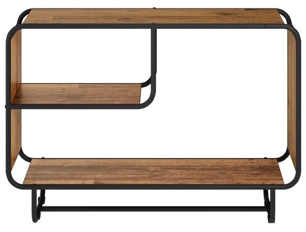 Komoda Staro drvo 93 5 x 37 5 x 64 5 cm Konstruirano drvo - Staro drvo 93 5 x 37 5 x 64 5 cm
