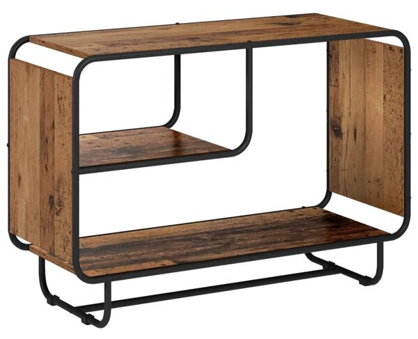 Komoda Staro drvo 93 5 x 37 5 x 64 5 cm Konstruirano drvo - Staro drvo 93 5 x 37 5 x 64 5 cm